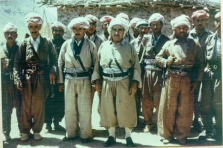 Barzani og peshmergas